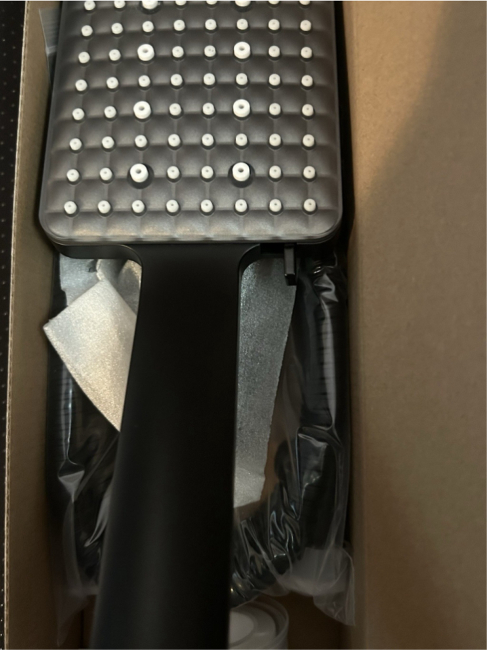 Grich Black Venus Handheld Shower Head Shower Hose Included